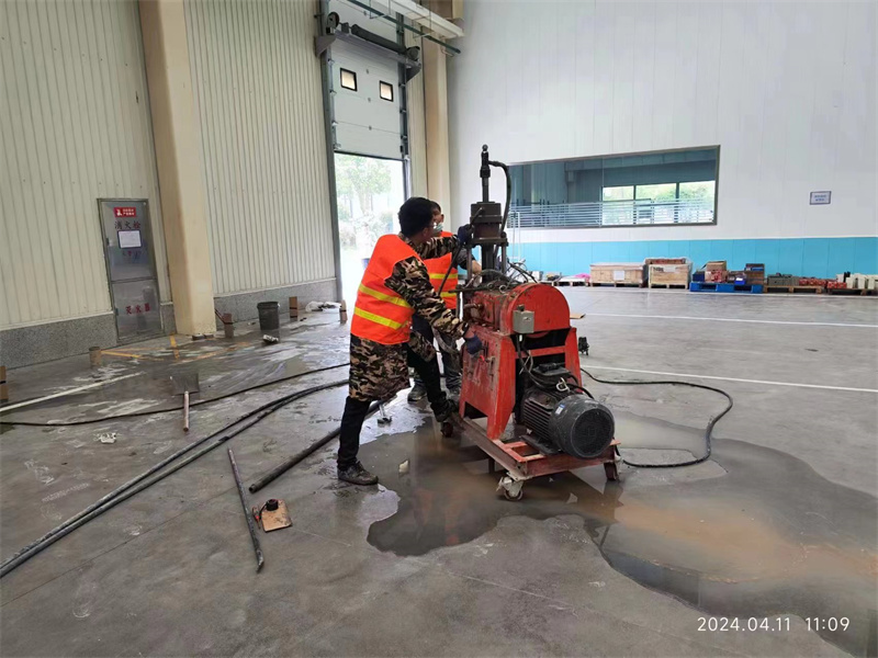 农安厂房地面下沉塌陷注浆加固施工